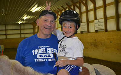 Merv Krakau - Equine Assisted Therapy